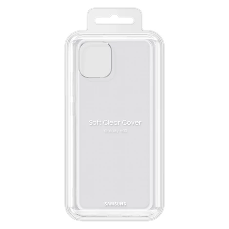 Samsung Soft Clear Cover tok Samsung Galaxy A03 átlátszó (EF-QA036TTEGEU)