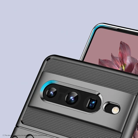 Thunder Case rugalmas páncélozott védőburkolat Google Pixel 7 Pro-hoz fekete