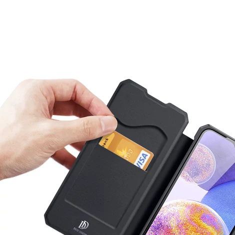 DUX DUCIS DUCIS Skin X Holster Cover a Samsung Galaxy A23-hoz fekete