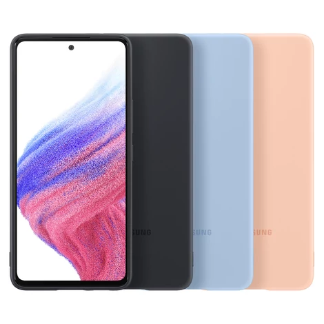 Samsung szilikon Tok gumi szilikon tok Samsung Galaxy A53 kék (EF-PA536TLEGWW)