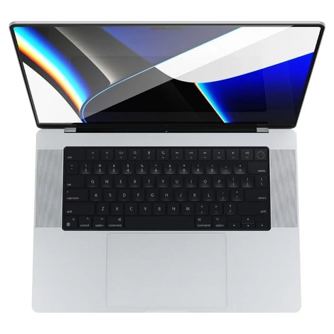 TEMPERED GLASS Spigen GLASS FC MACBOOK PRO 16 2021-2022 FEKETE