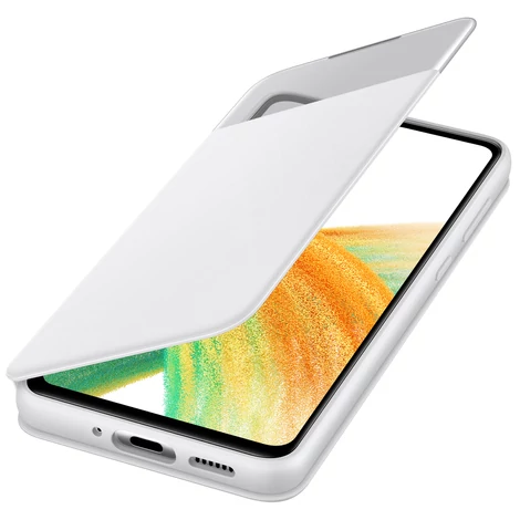 Samsung S View Wallet Cover Tok könyvespolc Galaxy A33 fehér (EF-EA336PWEGEE)
