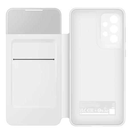Samsung S View Wallet Cover Tok könyvespolc Galaxy A33 fehér (EF-EA336PWEGEE)