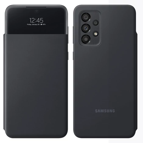 Samsung S View Wallet Cover bookcase Galaxy A33 black (EF-EA336PBEGEE)