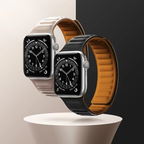 Mágneses szíj óraszíj 6/5/4/3/2 / SE (44mm / 42mm) mágneses szalag karkötő karkötő kék