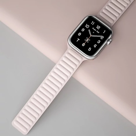 Mágneses szíj Watch 7 45mm mágneses szalag karkötő karkötő Fekete