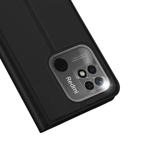 Dux Ducis Skin Pro Flip Case Xiaomi Redmi 10C fekete