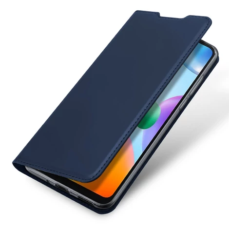 Dux Ducis Skin Pro flip tok Xiaomi Redmi 10C kék színűre