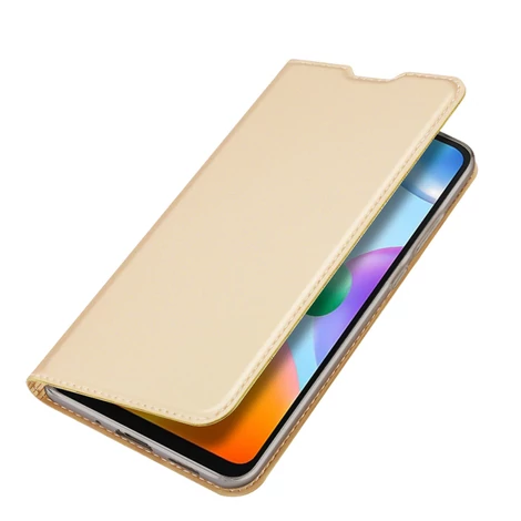 Dux Ducis Skin Pro Flip Case Xiaomi Redmi 10C arany