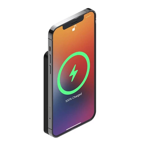 Cygnett Powerbank Magnetic 5000mAh 18W (fekete)