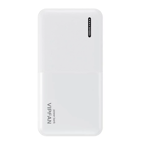 Vipfan F04 Powerbank 10000mAh (fehér)
