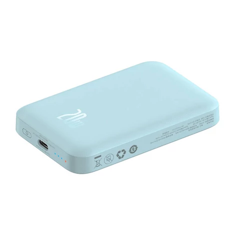 Baseus Powerbank  Magnetic Mini 6000mAh 20W (kék)