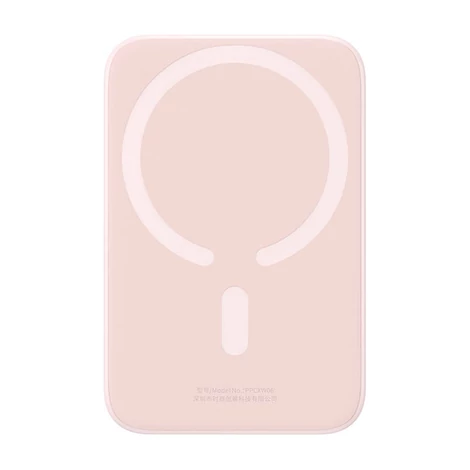 Baseus Powerbank  Magnetic Mini 6000mAh 20W (Rózsaszín)