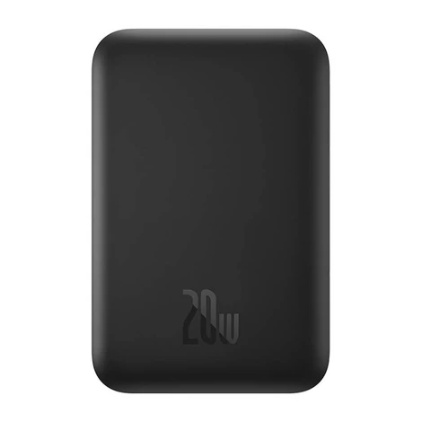 Baseus Mágneses Mini vezeték nélküli gyorstöltésű Power Bank 2022, 6000mAh 20W fekete