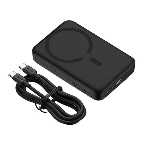 Baseus Gyorstöltő Power Bank 10000mAh 30W Fekete