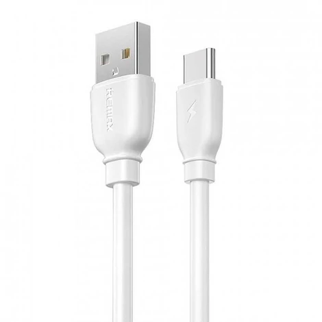Remax Suji Pro Kábel USB-C , 2.4A, 1m (fehér)