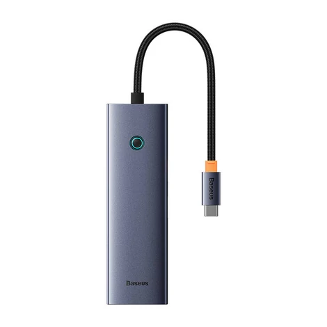 Baseus UltraJoy Hub 6in1,6-Port ( USB-C to 1xHDMI4K@30Hz + 3xUSB 3.0 + 1xPD +RJ45)