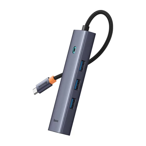 Baseus UltraJoy Hub 6in1,6-Port ( USB-C to 1xHDMI4K@30Hz + 3xUSB 3.0 + 1xPD +RJ45)