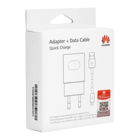 Huawei AP32 Fast Charger asztali töltő + micro USB kábel fehér