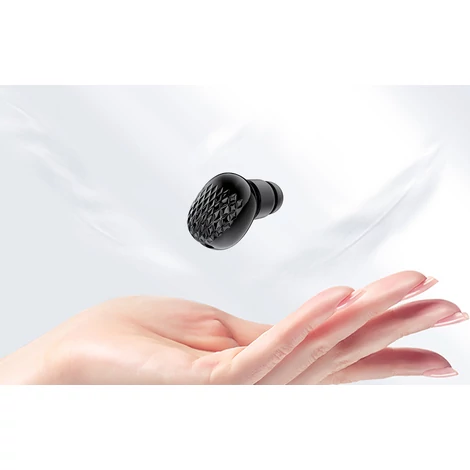Dudao mini Bluetooth 5.0 Headset vezeték nélküli fülhallgató fekete (U9B black)