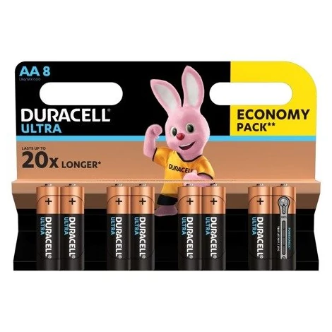 Duracell Alkáli elem Ultra Power LR6/AA 8 db