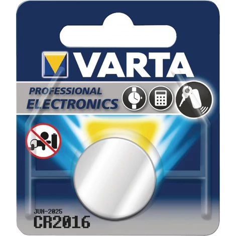 Varta CR2016 lithium gombelem 3V bl/1