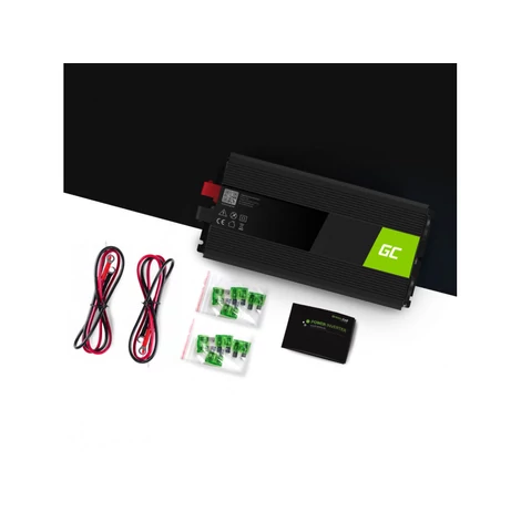 Green Cell Autós Inverter 12V-ról 220V-ra feszültségátalakító (feszültség növelő) 3000W/6000W