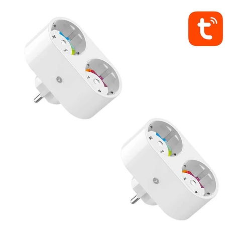 Dual okos aljzat WiFi Gosund SP211 (2 db) 3500W Tuya