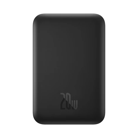 Baseus Magnetic Mágneses Powerbank, 6000mAh, 20W (fekete)
