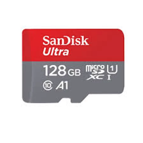 SanDisk microSDXC Ultra 128GB Memóriakártya + adapter SDSQUAR-128G-GN6MA / 173449