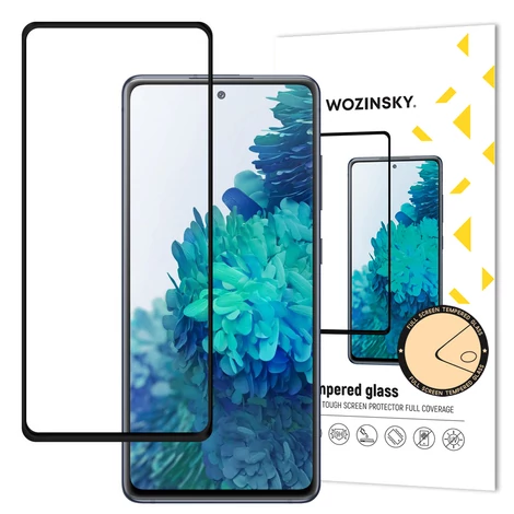 Wozinsky 3D Edzett üveg képernyővédő Samsung Galaxy S20 FE Fekete kerettel