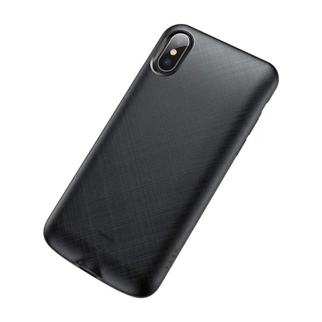 Baseus Continuous Backpack Apple iPhone Xs Akkumulátoros Tok 4000 mAh - Fekete (ACAPIPH58-BJ01)