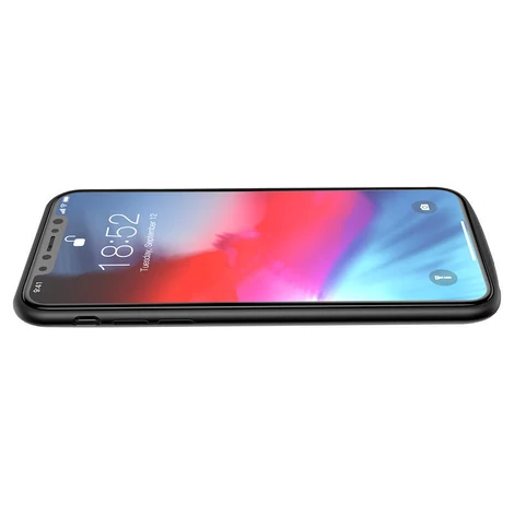 Baseus Continuous Backpack Apple iPhone Xs Akkumulátoros Tok 4000 mAh - Fekete (ACAPIPH58-BJ01)
