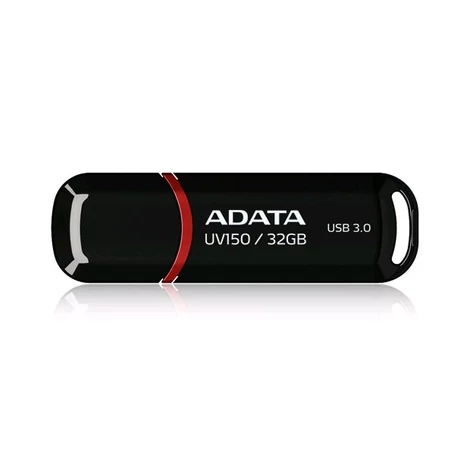 Pendrive 32GB ADATA UV150 fekete USB 3.0 (AUV150-32G-RBK)