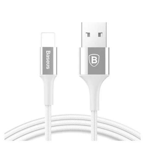 Baseus Shining Lightning  iPhone Adat- és töltőkábel 1m Ezüst (CALSY-0S)