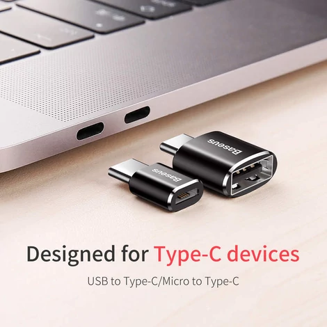 Baseus Micro USB - USB-C átalakító adapter (CAMOTG-01)