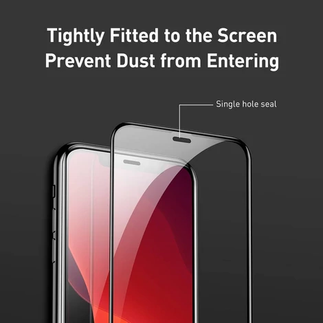 Baseus iPhone 11 0.3mm Edzett üveg kijelzővédő üveg (2db) Fekete kerettel (SGAPIPH61S-KC01)