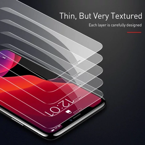 Baseus iPhone 11 Pro Max 0.15mm Edzett üveg kijelzővédő üvegfólia (2db) (SGAPIPH65S-GS02)