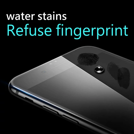 Baseus All-screen teljes képernyős 0.3mm edzett üveg iPhone 6/6S Plus kijelzővédő fólia - fehér (SGAPIPH6SP-B3D02)