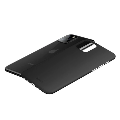 Baseus Wing Solid ultravékony tok iPhone 11 Pro Max Fekete (WIAPIPH65S-A01)