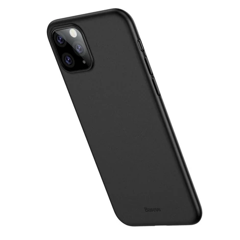 Baseus Wing Solid ultravékony tok iPhone 11 Pro Max Fekete (WIAPIPH65S-A01)