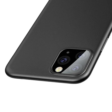 Baseus Wing Solid ultravékony tok iPhone 11 Pro Max Fekete (WIAPIPH65S-A01)