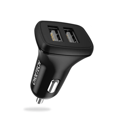 CHOETECH C0019 2 USB portos autós töltő
