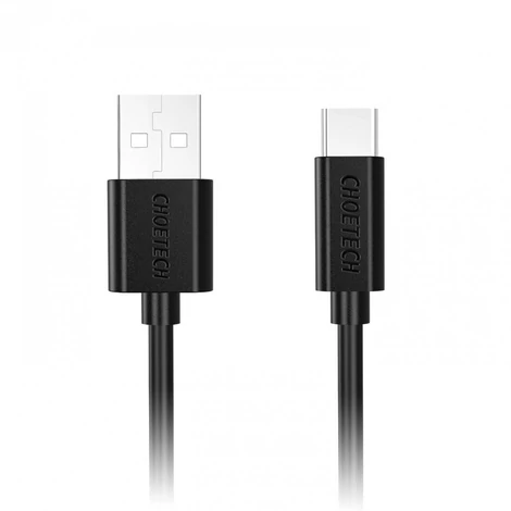 Choetech AC0002 Hi-speed Nagysebességű USB A to Type C USB C Adat- és töltőkábel 1M
