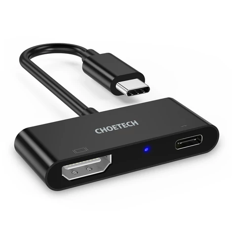 Choetech HUB-M03 USB C to HDMI + USB C Adapter HUB