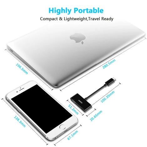 Choetech HUB-M03 USB C to HDMI + USB C Adapter HUB