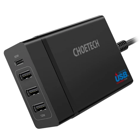 Choetech PD72 Multi USB Töltő tápegység EU