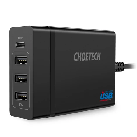 Choetech PD72 Multi USB Töltő tápegység EU