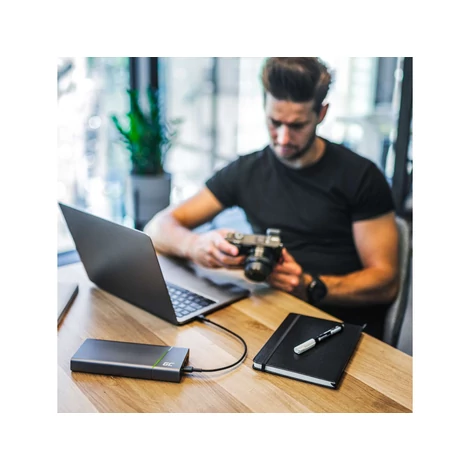 Green Cell GC PowerPlay Ultra PBGC04 26800mAh Gyorstöltős Power Bank 2x USB Ultra Charge + 2x USB-C PD 128W