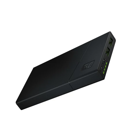 Green Cell Power Bank GC PowerPlay10 10000mAh USB-C 18W PD és 2x USB-A GC Ultra Charge